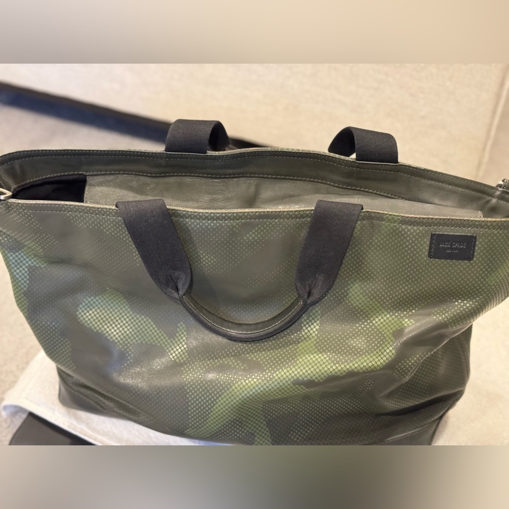 Army print bag
